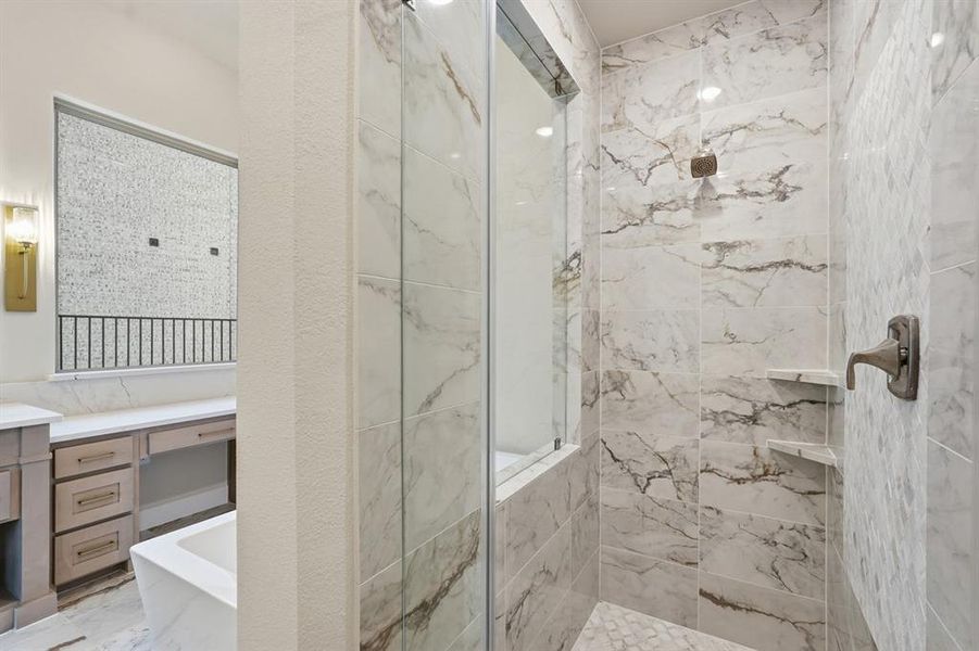 Furnished interior view inside a new home in Saddle Star Estates, Rockwall (Image 4).