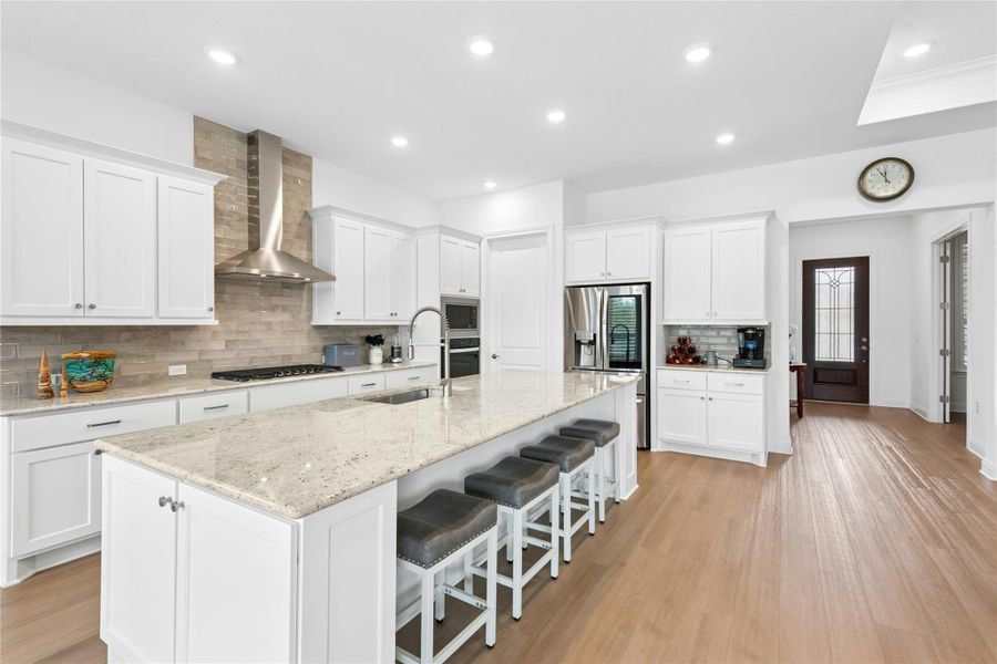 Furnished interior view inside a new home in Sun City Texas, Georgetown (Image 11).