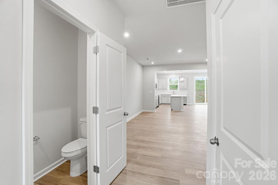 Spacious, unfurnished interior of a new home in Bailey Run, Charlotte (Image 23). Spacious, unfurnished interior of a new home in Bailey Run, Charlotte (Image 23).