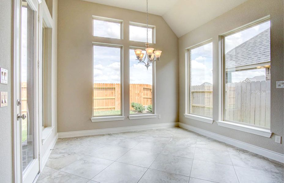 Representative unfurnished interior of a home built from the 3281 by Ravenna Homes in Bridgeland 50′, Cypress (Image 22).