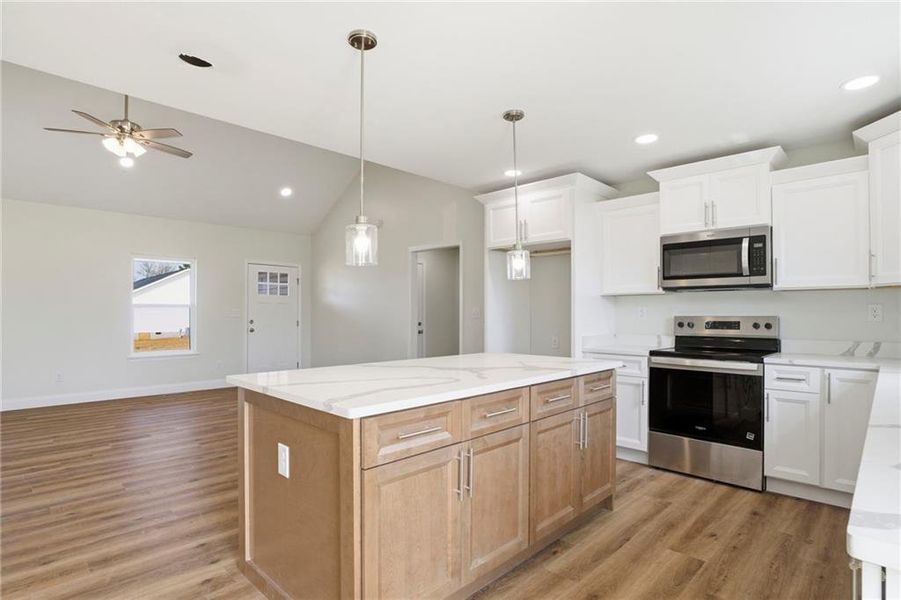 Furnished interior view inside a new home in , Eton (Image 11).