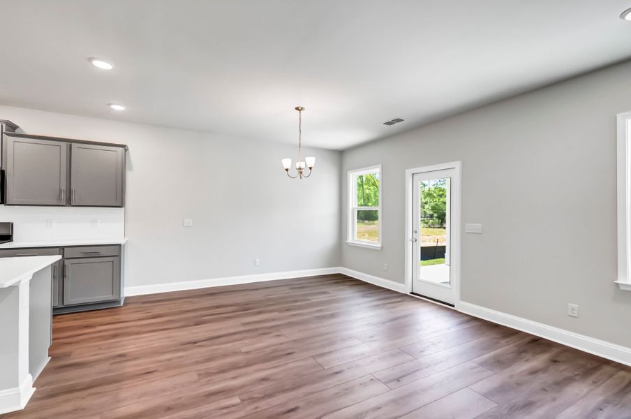 Spacious, unfurnished interior of a new home in Monroe Preserve, Chapin (Image 38).