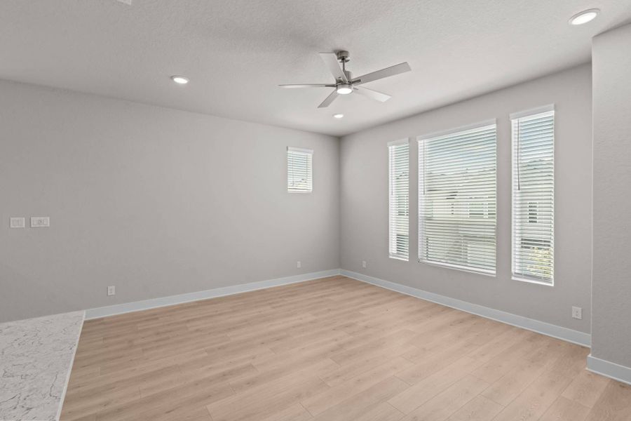 Spacious, unfurnished interior of a new home in Rose Hill, San Antonio (Image 25). Spacious, unfurnished interior of a new home in Rose Hill, San Antonio (Image 25).
