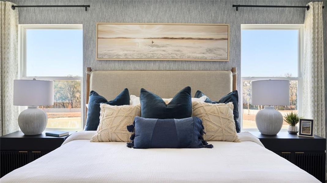 Furnished interior view inside a new home in Pasadena Landing, Wesley Chapel (Image 14). Furnished interior view inside a new home in Pasadena Landing, Wesley Chapel (Image 14).