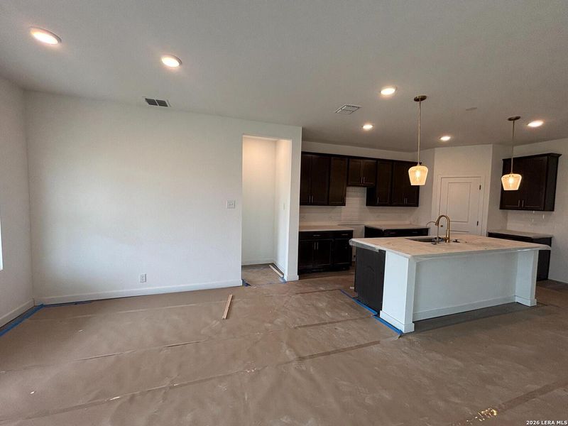 In-progress construction of a new home in The Heights at Saddlebrook Ranch 60's, Schertz, TX (Image 17). In-progress construction of a new home in The Heights at Saddlebrook Ranch 60's, Schertz, TX (Image 17).