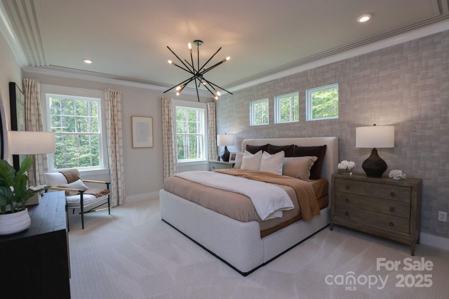 Furnished interior view inside a new home in , Waxhaw (Image 19).
