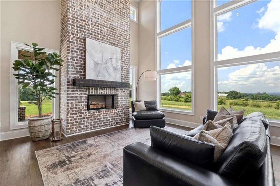 Furnished interior view inside a new home in , Roopville (Image 16).