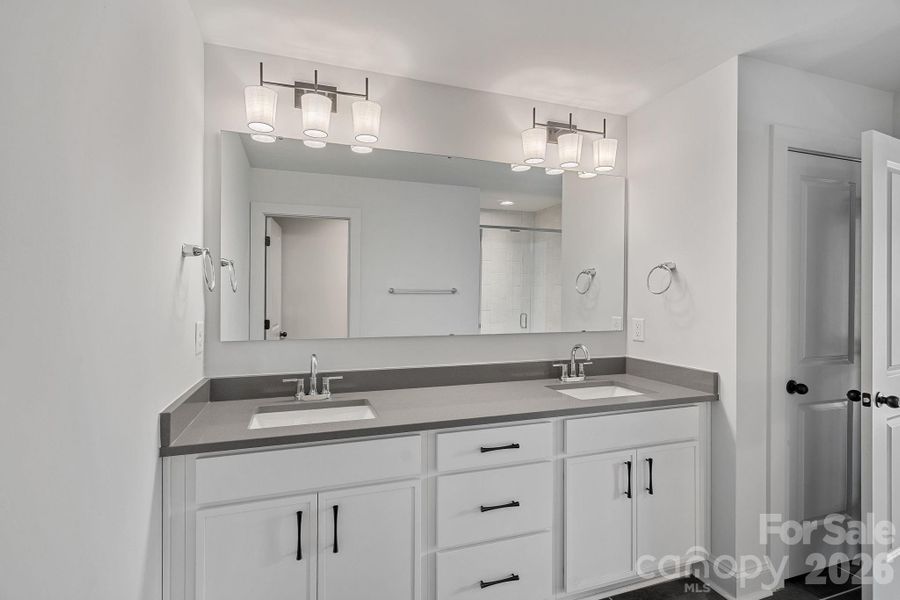 Furnished interior view inside a new home in , Charlotte (Image 11).