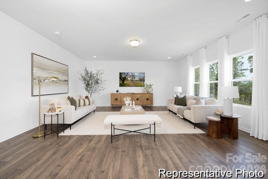 Furnished interior view inside a new home in Autumn Ridge, High Shoals (Image 11).