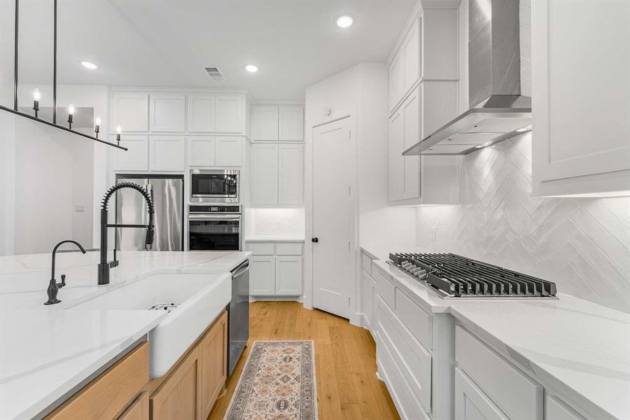 Furnished interior view inside a new home in Mosaic: Classic Series - 50ft. Lots, Celina (Image 23). Furnished interior view inside a new home in Mosaic: Classic Series - 50ft. Lots, Celina (Image 23).