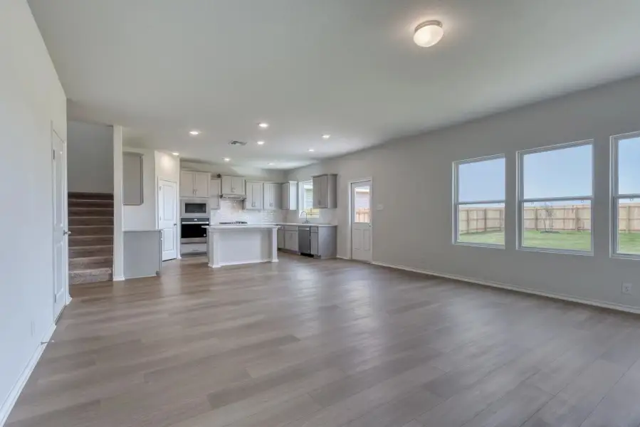 Representative unfurnished interior of a home built from the Colton by Ashton Woods in Saddlebrook Ranch, Schertz (Image 9).