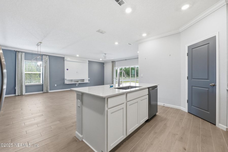 Furnished interior view inside a new home in St Augustine Lakes: St Augustine Lakes 50S, St. Augustine (Image 7). Furnished interior view inside a new home in St Augustine Lakes: St Augustine Lakes 50S, St. Augustine (Image 7).