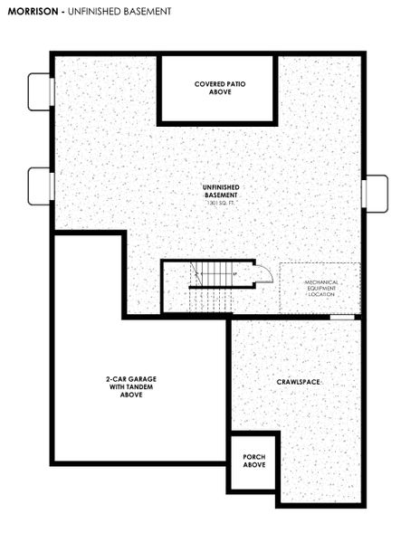 2D floor plan layout for the Morrison by Hartford Homes in Trailside, Timnath, CO (Image 7). 2D floor plan layout for the Morrison by Hartford Homes in Trailside, Timnath, CO (Image 7).