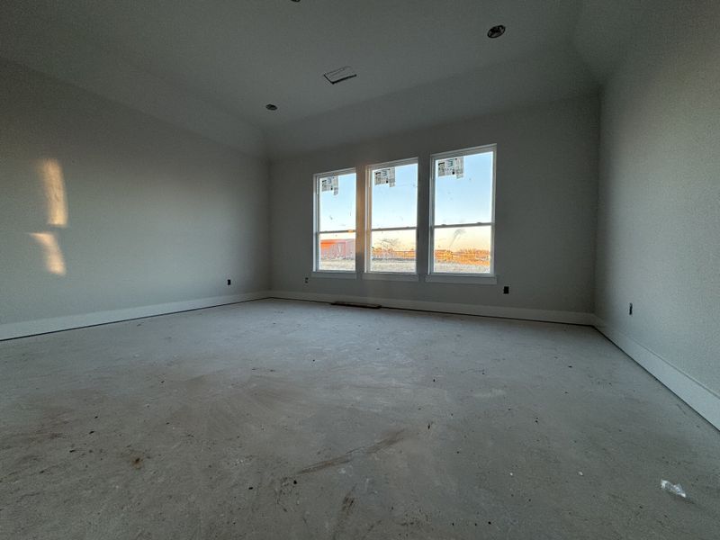 In-progress construction of a new home in Coyote Crossing, Godley, TX (Image 9).