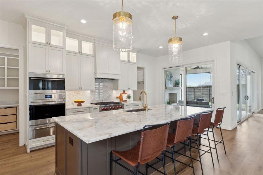 Furnished interior view inside a new home in , Dallas (Image 16).