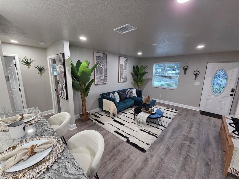 Furnished interior view inside a new home in , Plant City (Image 37).