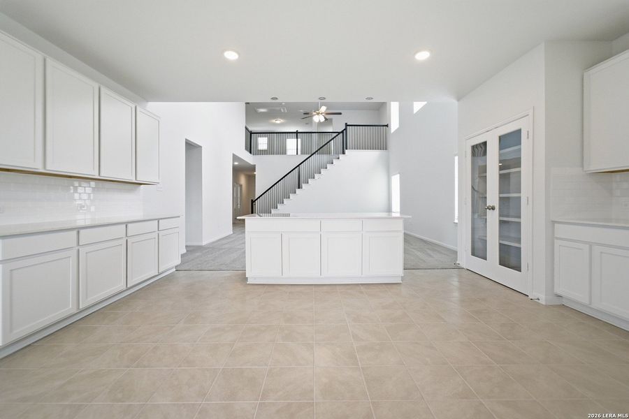 Furnished interior view inside a new home in Hennersby Hollow, San Antonio (Image 6).