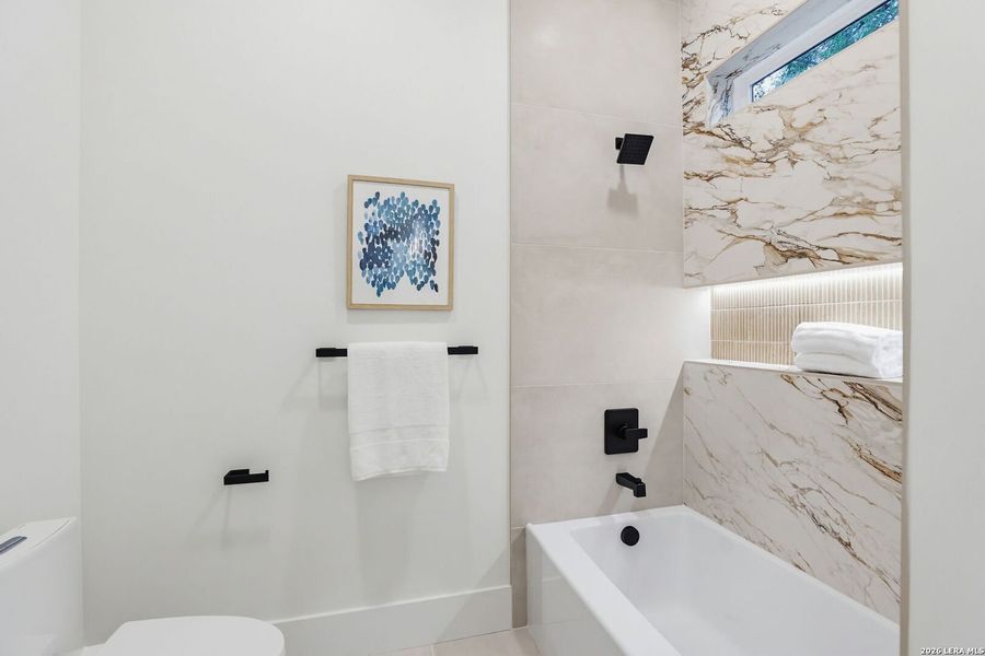 Furnished interior view inside a new home in , Boerne (Image 16).
