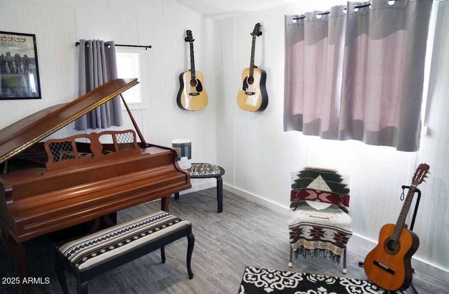 Casita currently a music room Casita currently a music room