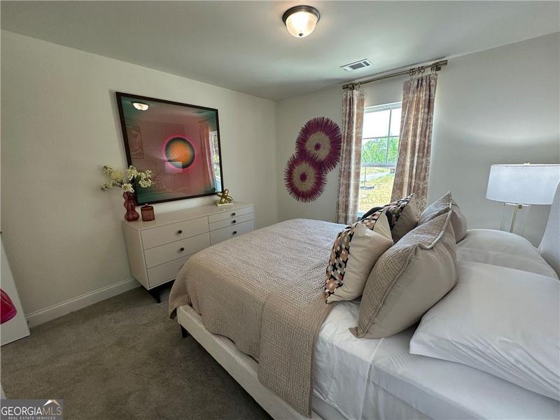 Furnished interior view inside a new home in Mulberry Summit, Flowery Branch (Image 9). Furnished interior view inside a new home in Mulberry Summit, Flowery Branch (Image 9).
