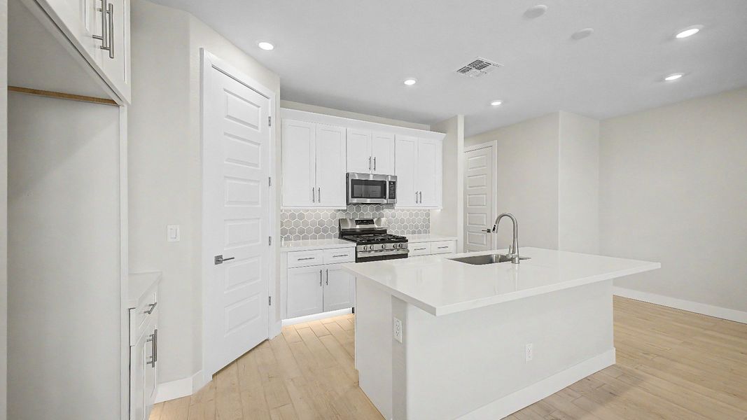 Furnished interior view inside a new home in Surprise City Center, Surprise (Image 7). Furnished interior view inside a new home in Surprise City Center, Surprise (Image 7).