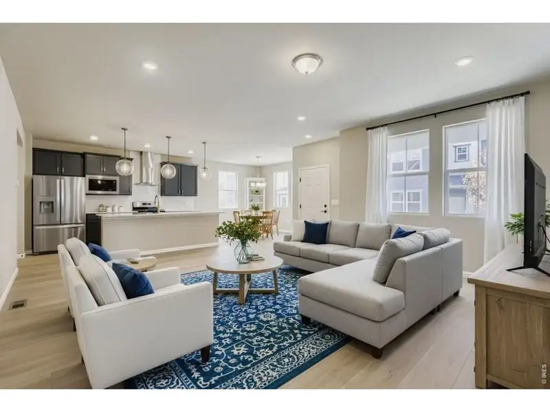 Furnished interior view inside a new home in Waterfield, Fort Collins (Image 7).