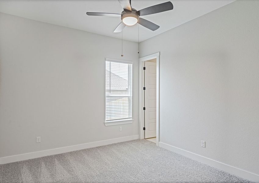 The secondary bedrooms are a great space for children's bedrooms or guest rooms. The secondary bedrooms are a great space for children's bedrooms or guest rooms.