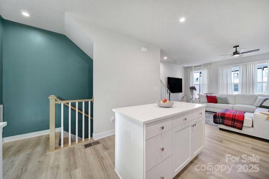Furnished interior view inside a new home in , Charlotte (Image 22).