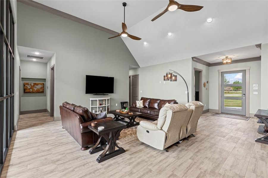 Furnished interior view inside a new home in , Celina (Image 31). Furnished interior view inside a new home in , Celina (Image 31).