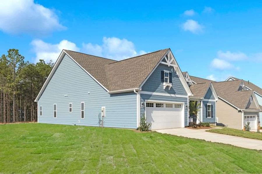 Representative exterior photo of a completed home built from the Broadway by True Homes in Wheatfield Estates, Statesville, NC (Image 2).