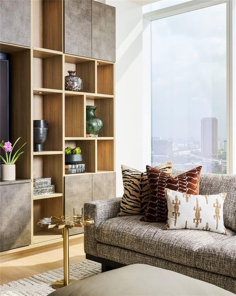 Furnished interior view inside a new home in , Dallas (Image 9). Furnished interior view inside a new home in , Dallas (Image 9).