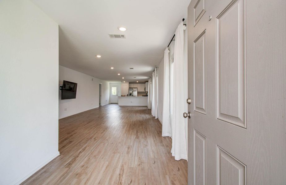 Spacious, unfurnished interior of a new home in Tavola: Cottage Collection, New Caney (Image 32).