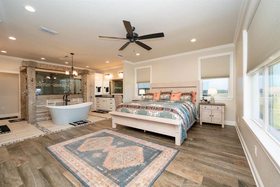 Furnished interior view inside a new home in , Troup (Image 7). Furnished interior view inside a new home in , Troup (Image 7).