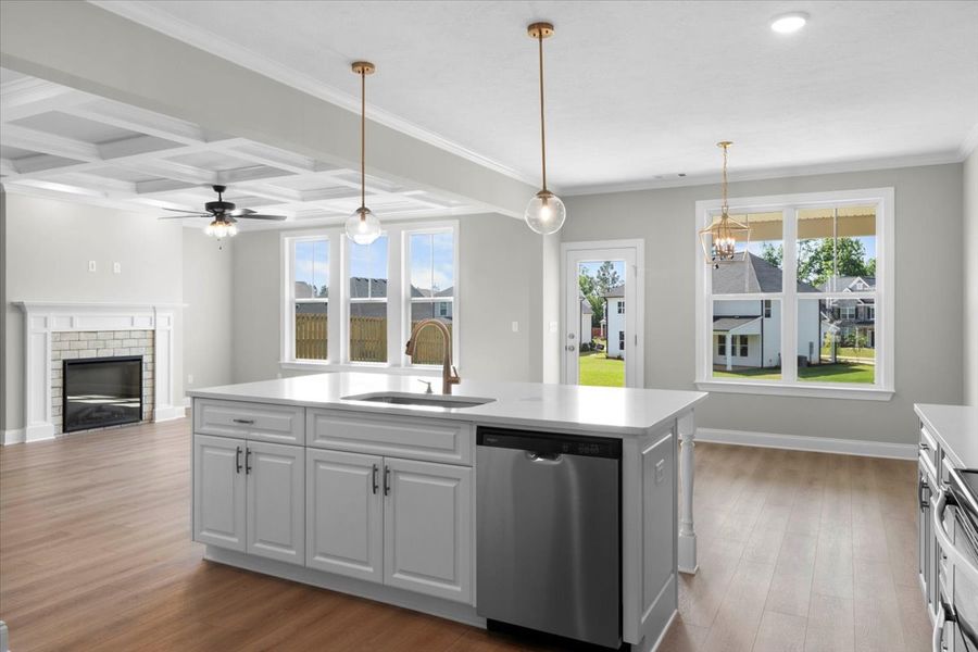 Kitchen | 5511 Sweetwater Drive, Modern Kitchen with Island Kitchen | 5511 Sweetwater Drive, Modern Kitchen with Island