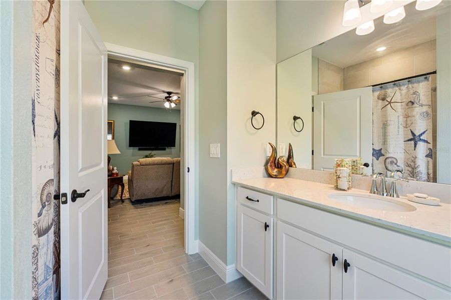 Furnished interior view inside a new home in Grand Park North, Dunnellon (Image 8).