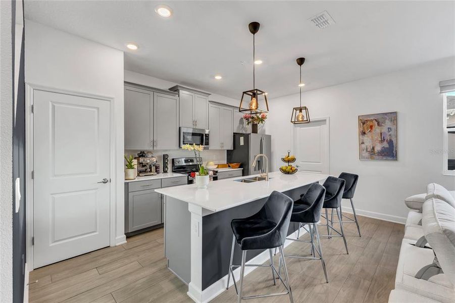 Furnished interior view inside a new home in , Orlando (Image 13).