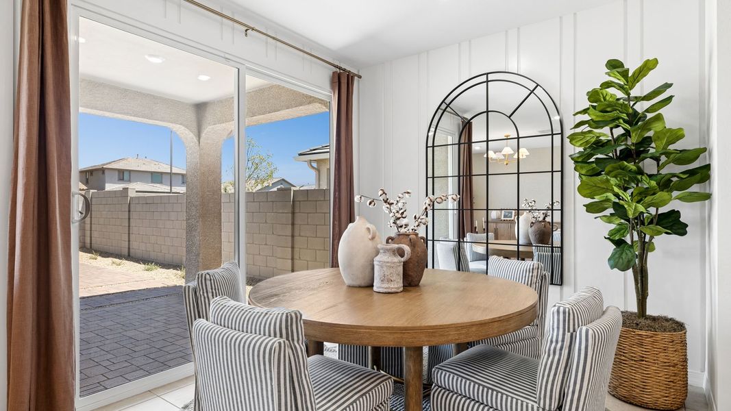 Furnished interior view inside a new home in Rio Rancho Estates, Wittmann (Image 8).