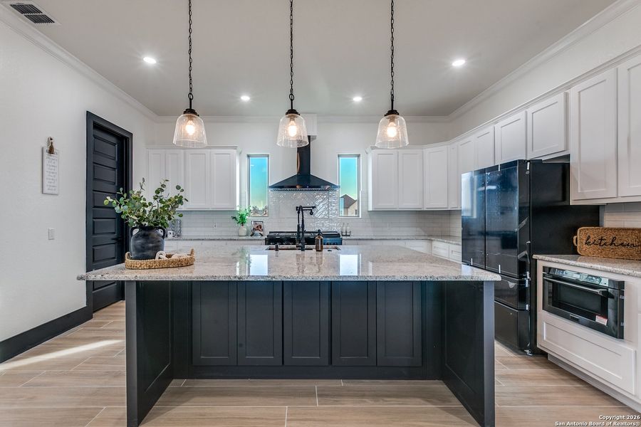 Furnished interior view inside a new home in , Castroville (Image 33).