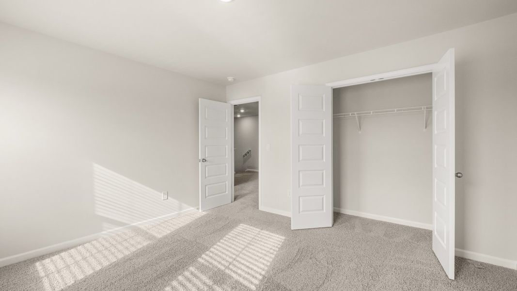 Spacious, unfurnished interior of a new home in Brookland Commons, Monroe (Image 24).