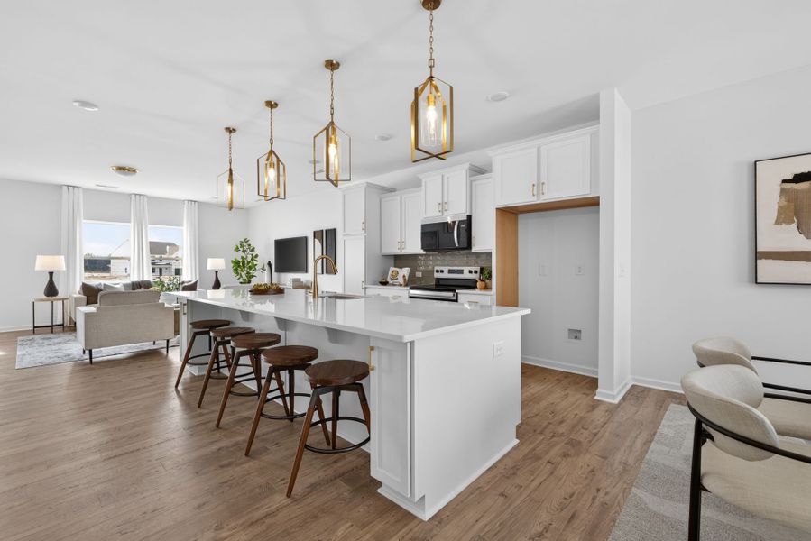Furnished interior view inside a new home in Benson Village, Benson (Image 3).