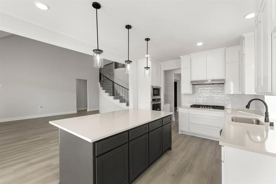 Furnished interior view inside a new home in Grayhawk Addition, Forney (Image 16).