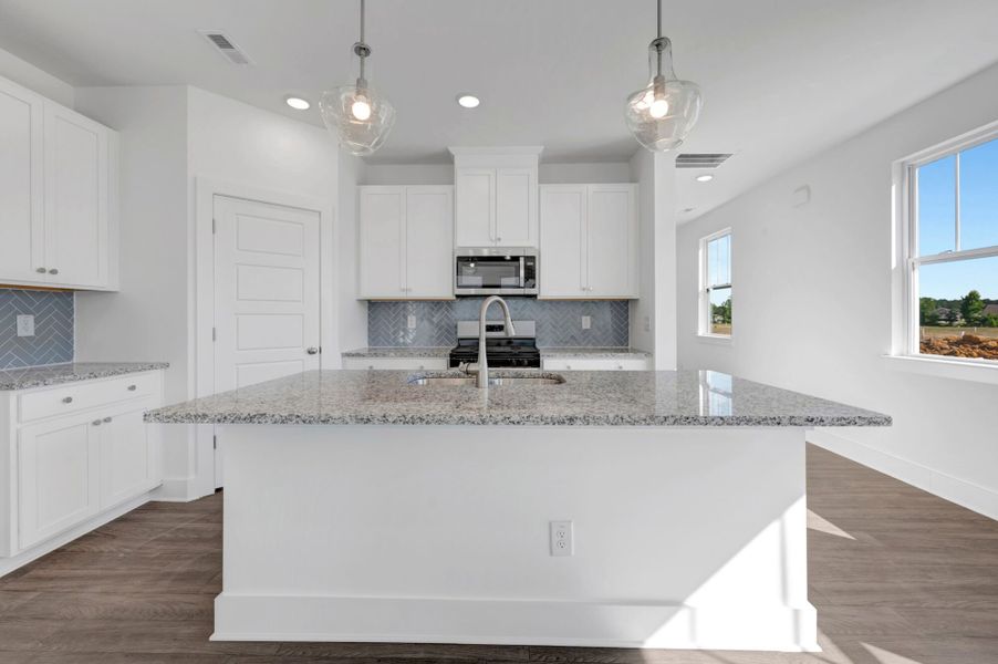 Furnished interior view inside a new home in Powell, Angier (Image 8).