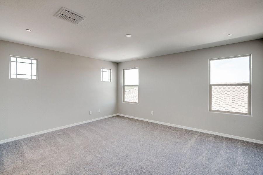 Representative unfurnished interior of a home built from the Castillo Series - Lavender by Brightland Homes in Castillo at Anderson Parc, Buckeye (Image 20). Representative unfurnished interior of a home built from the Castillo Series - Lavender by Brightland Homes in Castillo at Anderson Parc, Buckeye (Image 20).