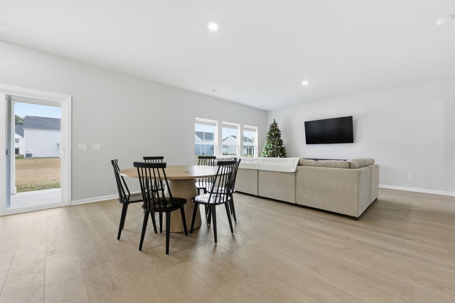 Furnished interior view inside a new home in Sweetgrass at Summers Corner: Carolina Collection, Summerville (Image 15).