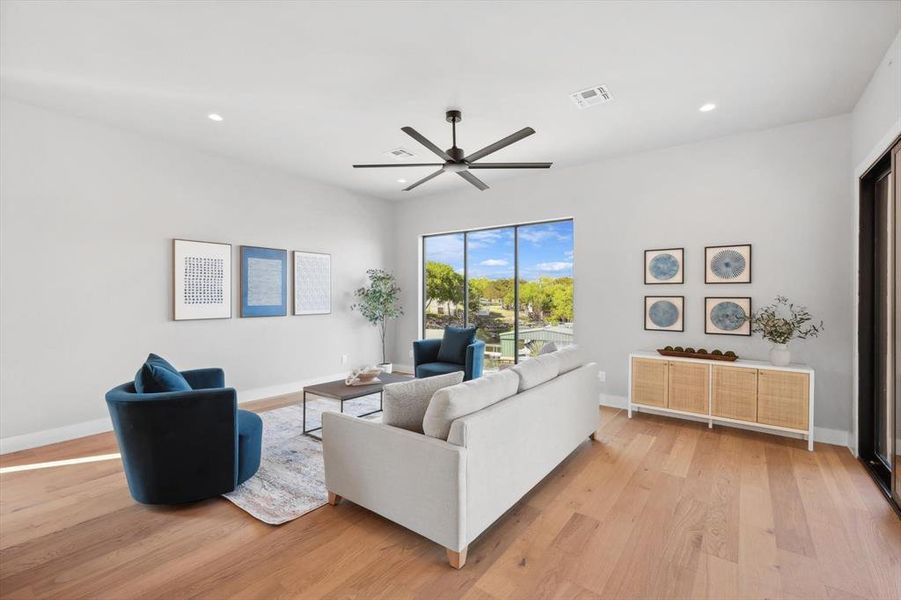Furnished interior view inside a new home in , Graford (Image 15).