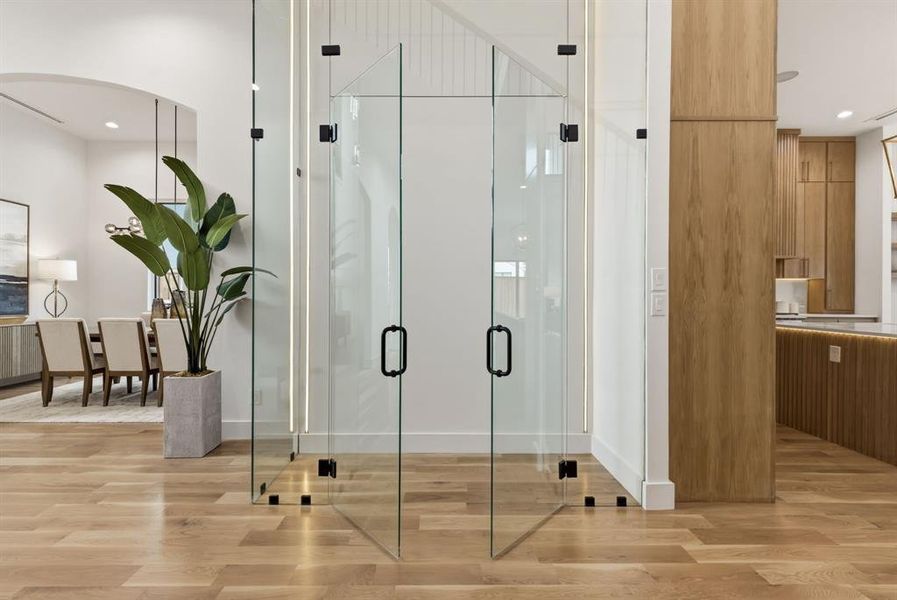 Furnished interior view inside a new home in , Dallas (Image 7).