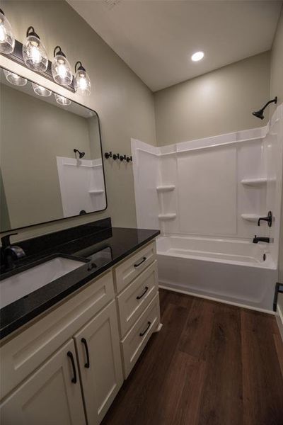Furnished interior view inside a new home in , Emory (Image 24).