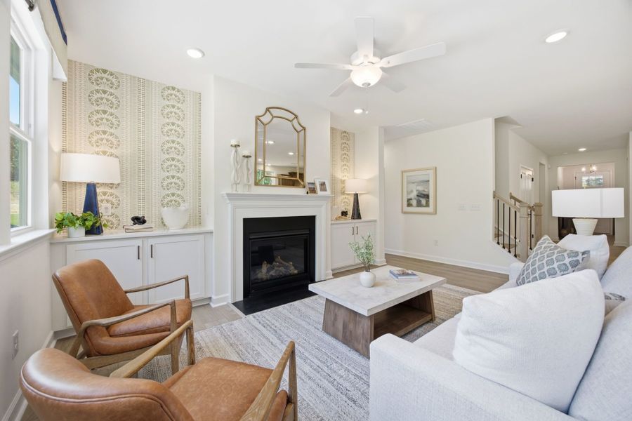 Representative furnished interior of a home built from the The Ashport K by Davidson Homes LLC in Montrose, Aberdeen (Image 20).