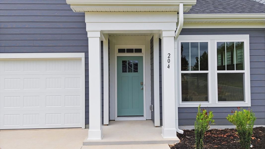Exterior details and patio area of a home in Barton Hollow Single Family Homes, Fountain Inn (Image 3). Exterior details and patio area of a home in Barton Hollow Single Family Homes, Fountain Inn (Image 3).