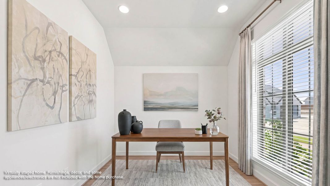 Furnished interior view inside a new home in Walsh, Fort Worth (Image 9).